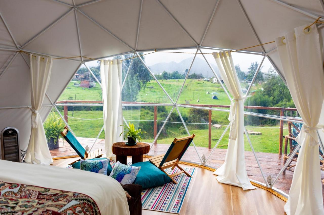 Glamping Claro De Luna Гуатавита Екстериор снимка