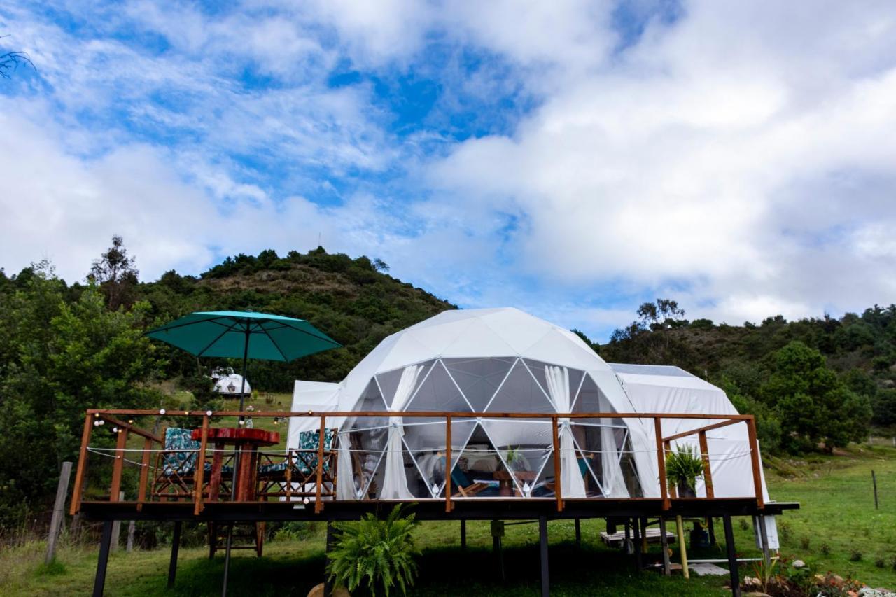 Glamping Claro De Luna Гуатавита Екстериор снимка