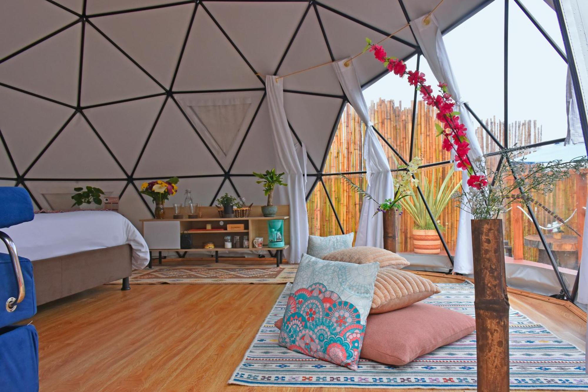 Glamping Claro De Luna Гуатавита Екстериор снимка