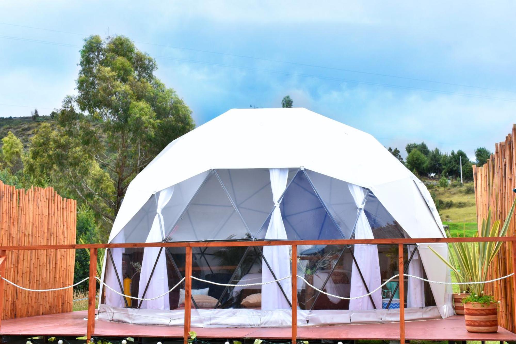Glamping Claro De Luna Гуатавита Екстериор снимка